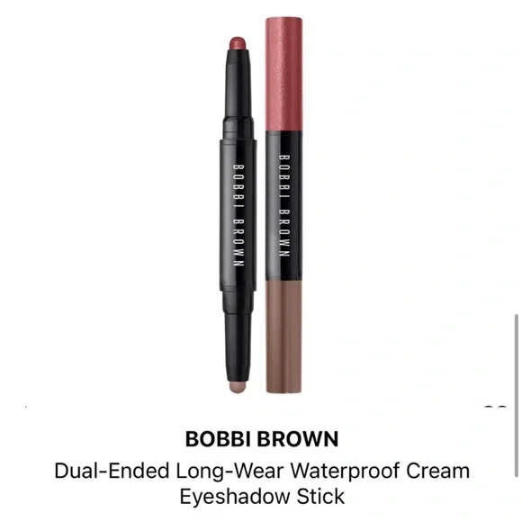 New SET OF 3 BOBBI BROWN Dual Ended Long Wear Cream Shadow Stick Neutrals Pinks - Picture 9 of 15